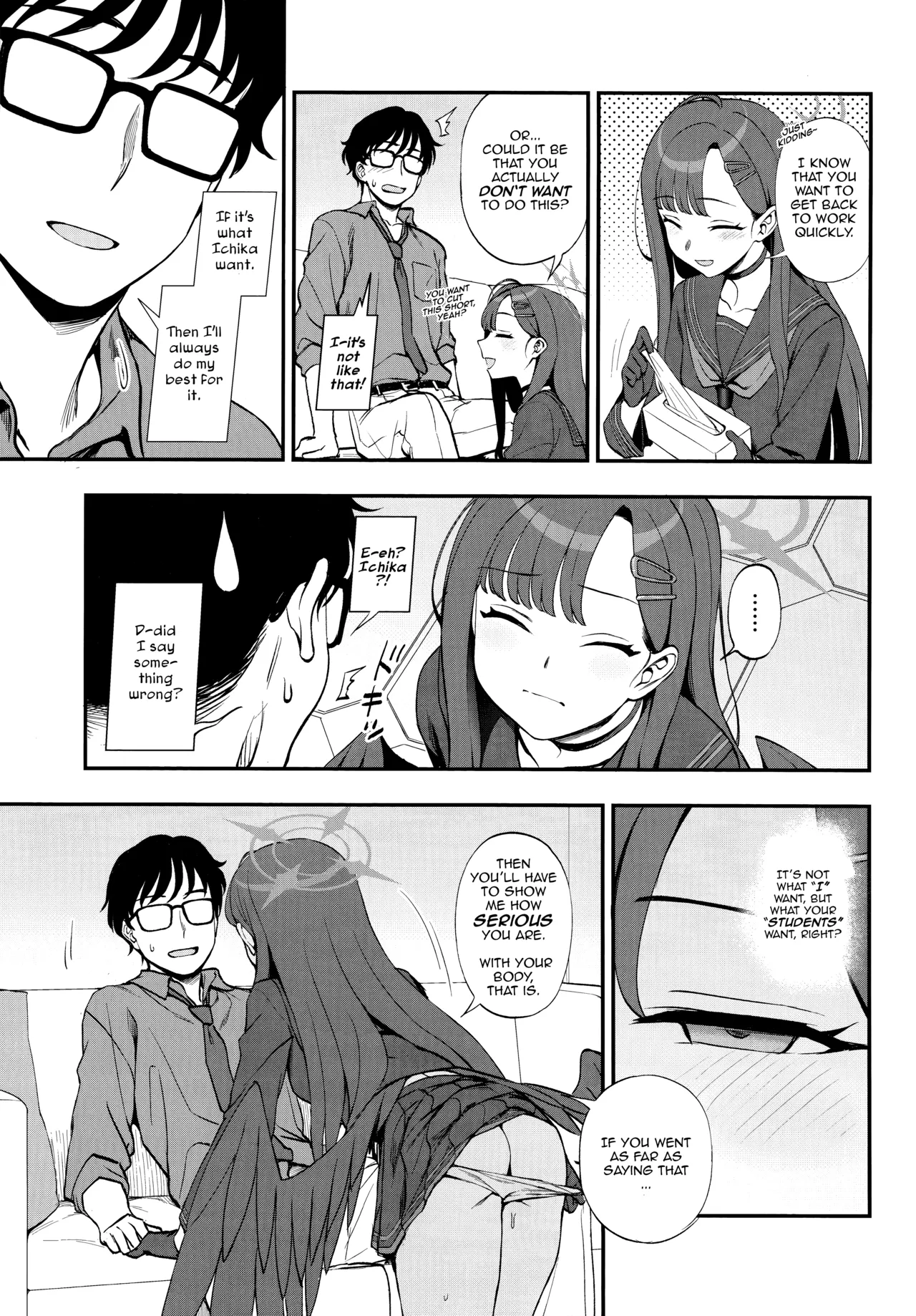 Hentai Manga Comic-Sensei, Got a sec~?-Read-8